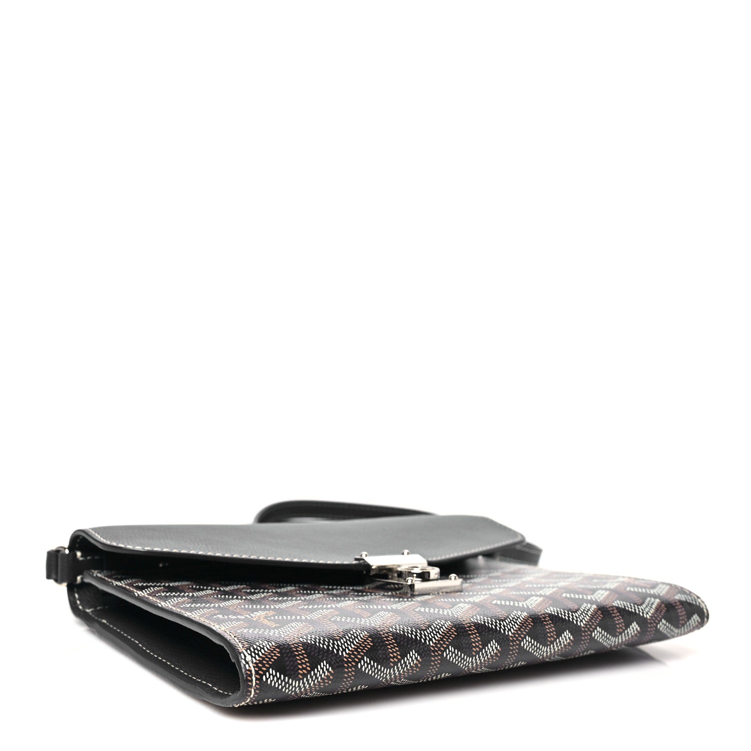 Goyard Goyardine Calfskin Chypre Wallet Pouch Navy 5 of 10