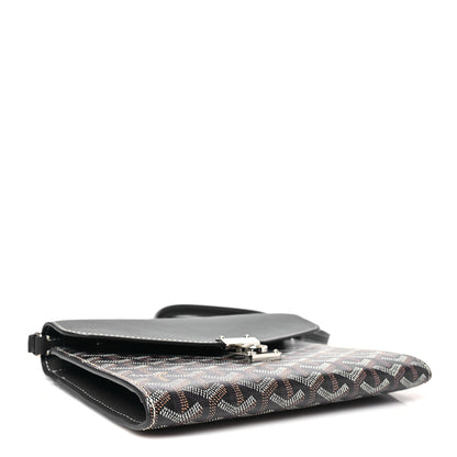 Goyard Goyardine Calfskin Chypre Wallet Pouch Navy 5 of 10