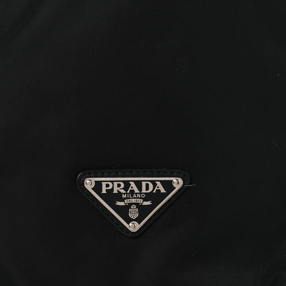 Prada Nylon New Vela Studded Sling Backpack Black Fuoco 8 of 10