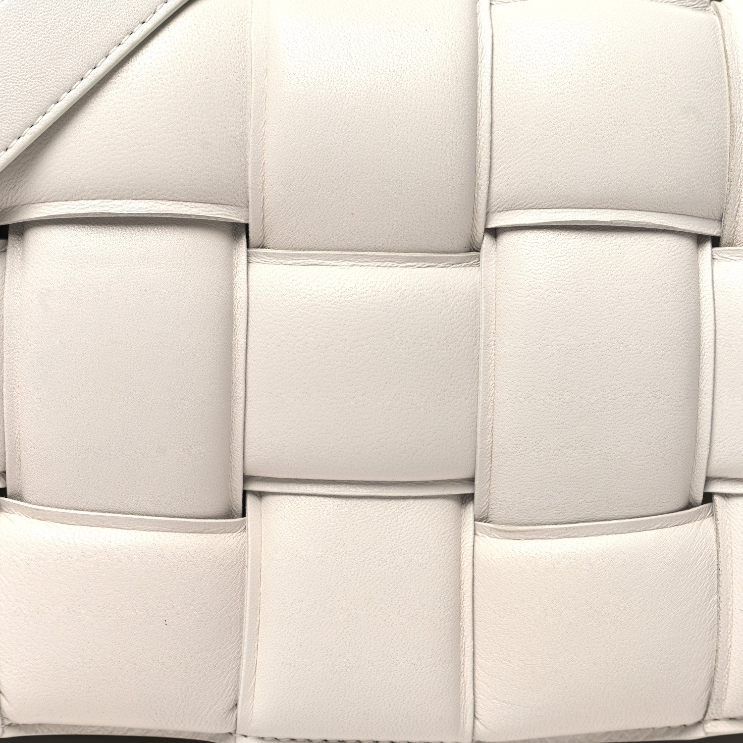 Bottega Veneta Nappa Maxi Intreccio Padded Cassette Crossbody Bag Chalk 5 of 12