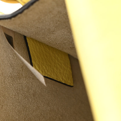 Chloe Calfskin Suede Small Nile Bracelet Bag Lemonade 6 of 10