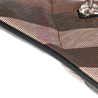Burberry E-canvas Check Bum Bag Dark Birch Brown 11 of 12