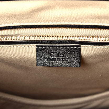 Chloe Calfskin Suede Medium Pixie Bag Full Blue 6 of 8