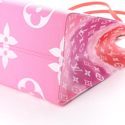 Louis Vuitton Monogram Escale Onthego GM Rouge 8 of 8