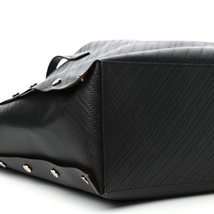 Givenchy Calfskin Chain Embossed Large Bond Shopper Tote Black 7 of 9