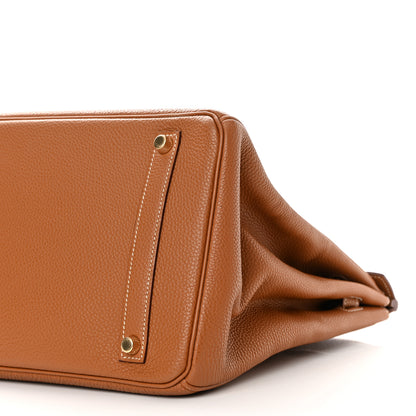 Hermes Togo Birkin 35 Gold 10 of 17