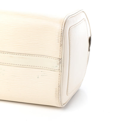 Louis Vuitton Epi Speedy 25 Ivory 10 of 10