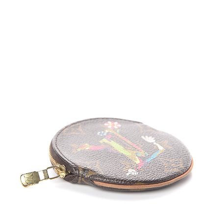 Louis Vuitton Monogram MOCA Round Coin Purse 4 of 6