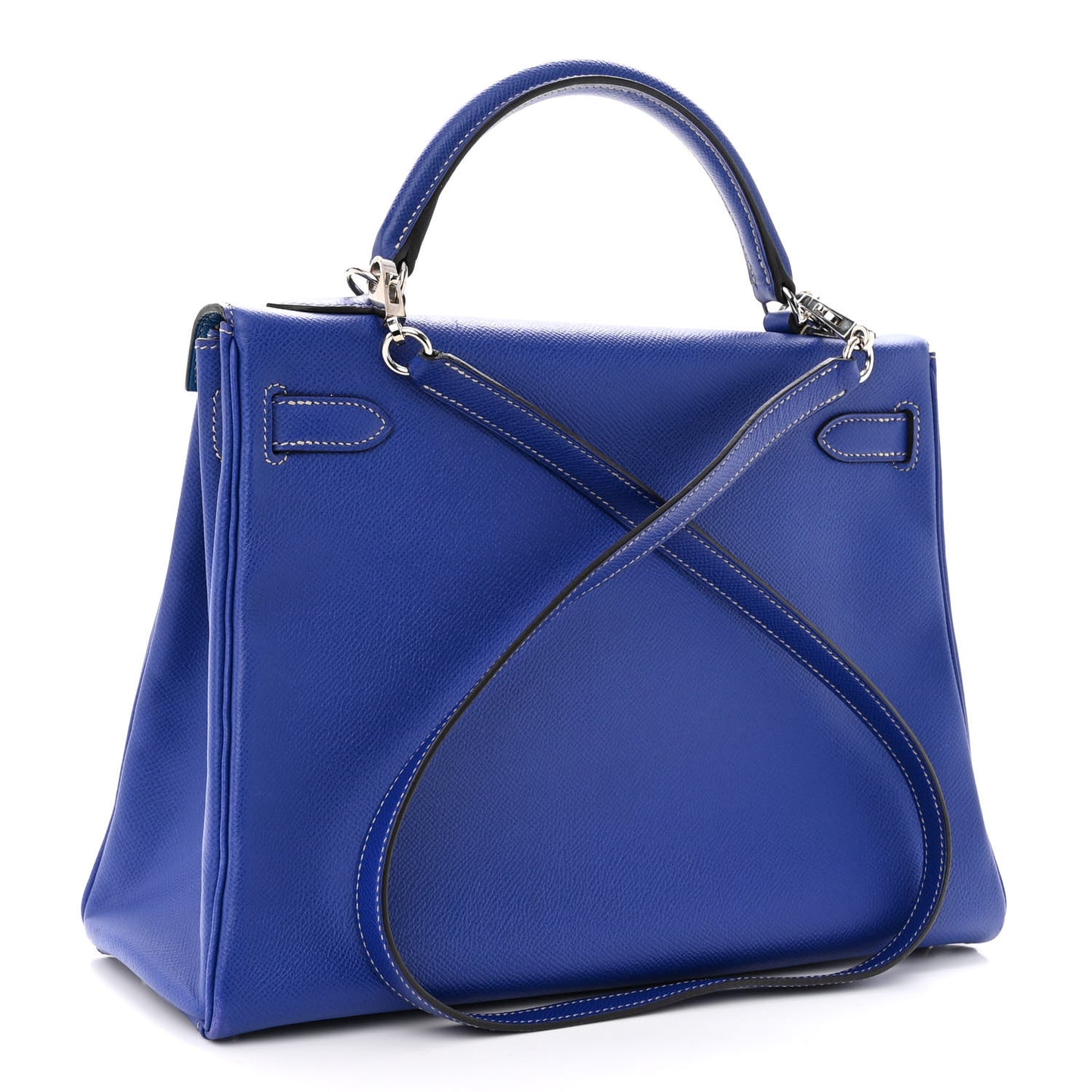 Epsom Candy Kelly Retourne 32 Bleu Electrique Mykonos