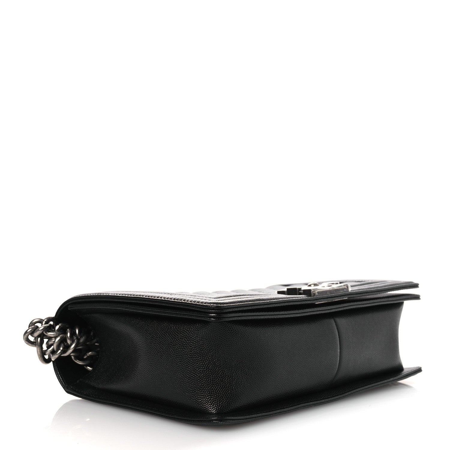 Chanel Caviar Quilted New Medium Boy Flap Black 4 of 12