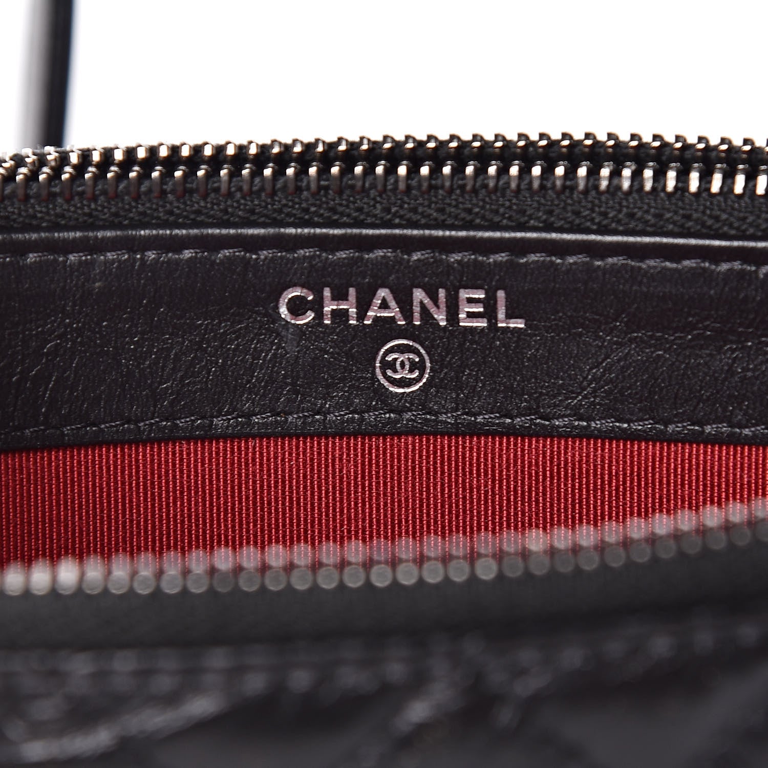 Chanel Aged Calfskin Quilted Small Gabrielle Clutch With Chain Black 10 of 14