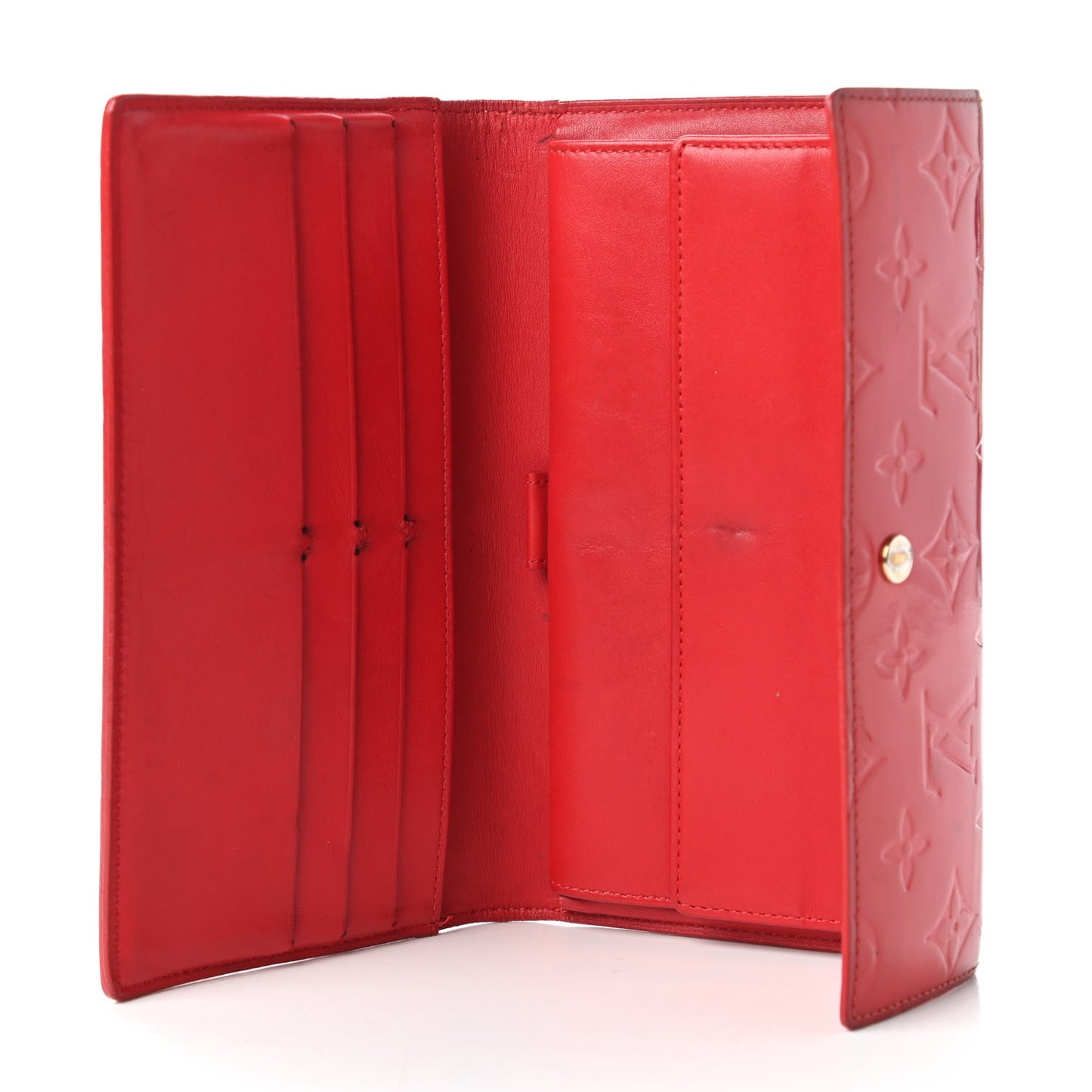 Vernis Porte Tresor International Wallet Rouge
