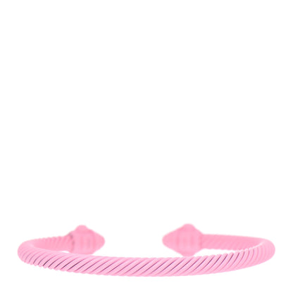 David Yurman Aluminum 5mm Renaissance Bracelet Pink 2 of 3