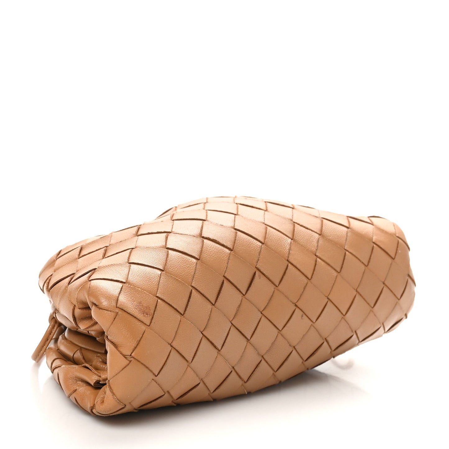 Nappa Intrecciato The Mini Pouch Carmel