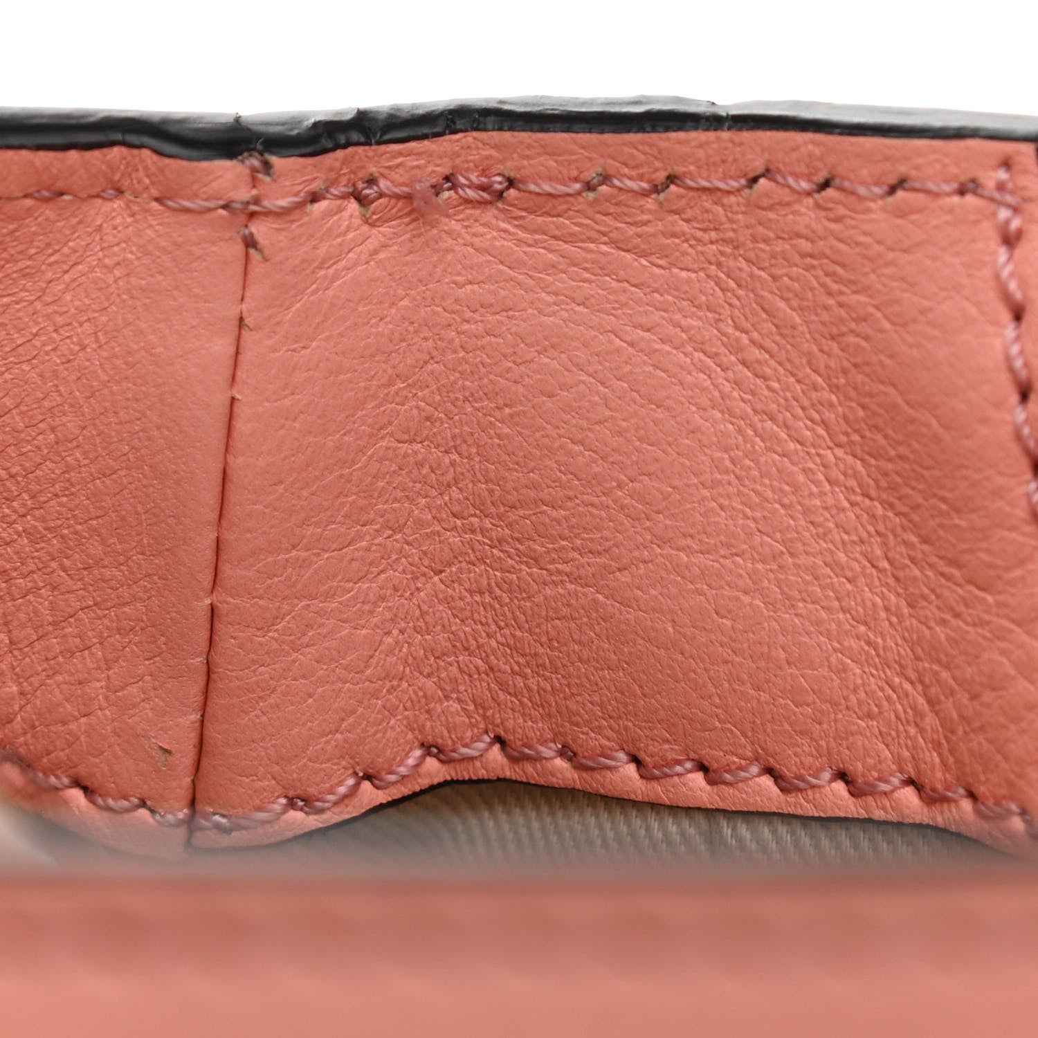 Chloe Suede Calfskin Mini Faye Backpack Ideal Blush 12 of 13