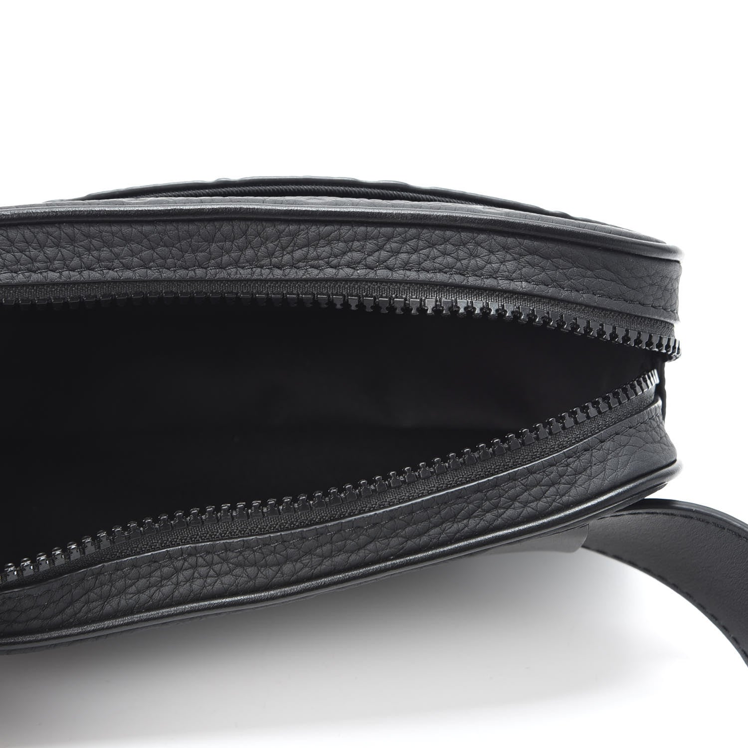 Louis Vuitton Taurillon Monogram Uniformes Solar Ray Soft Pochette Volga Belt Bag Black 4 of 10