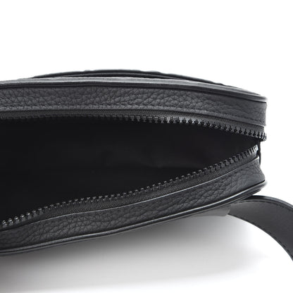 Louis Vuitton Taurillon Monogram Uniformes Solar Ray Soft Pochette Volga Belt Bag Black 4 of 10