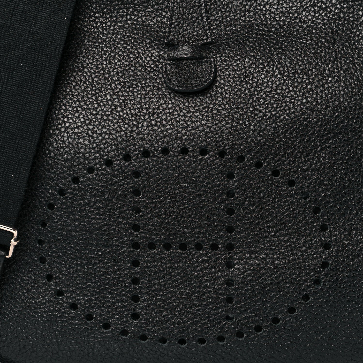 Hermes Taurillon Clemence Evelyne III GM Black 6 of 9