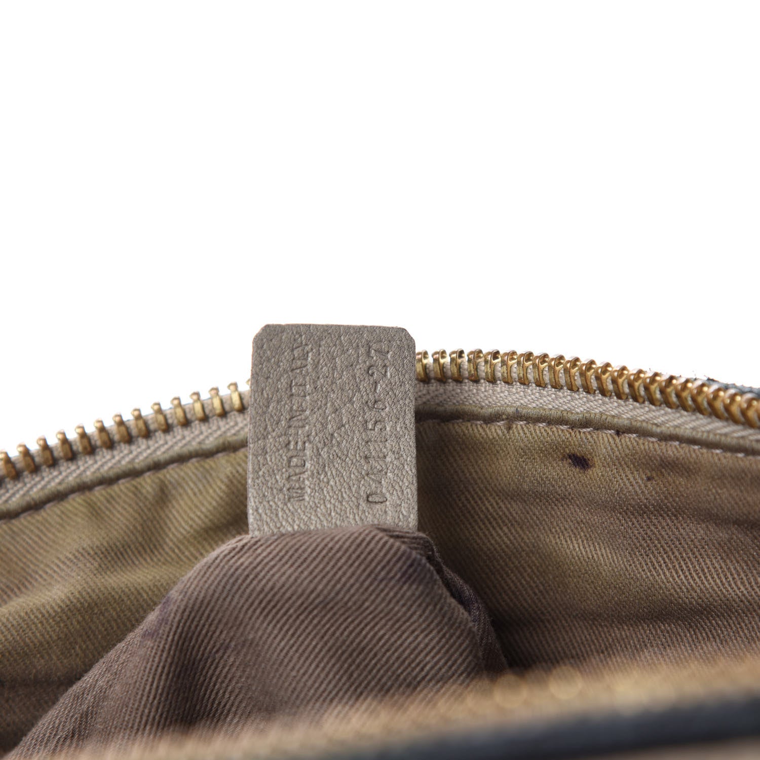 Chloe Calfskin Braided Medium Marcie Satchel Motty Grey 14 of 15