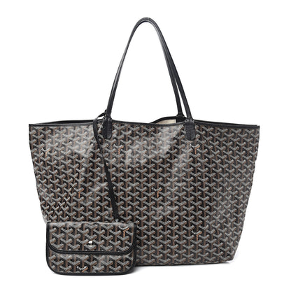 Goyard Goyardine Saint Louis GM Black 1 of 14