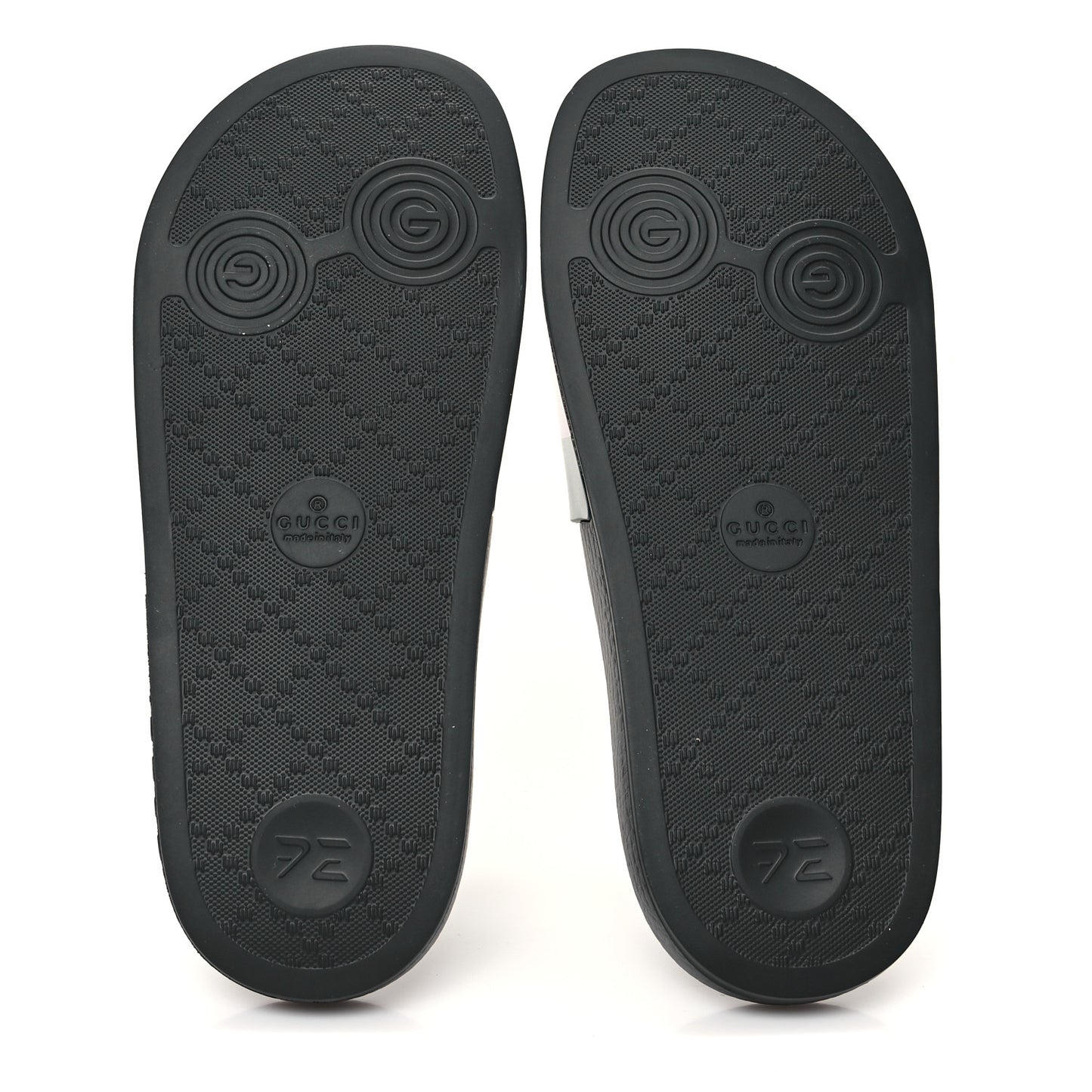 X PALACE Rubber Mens Slide Sandals 8 Black Green Red