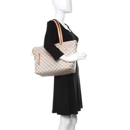 Louis Vuitton Damier Azur Iena MM 2 of 10