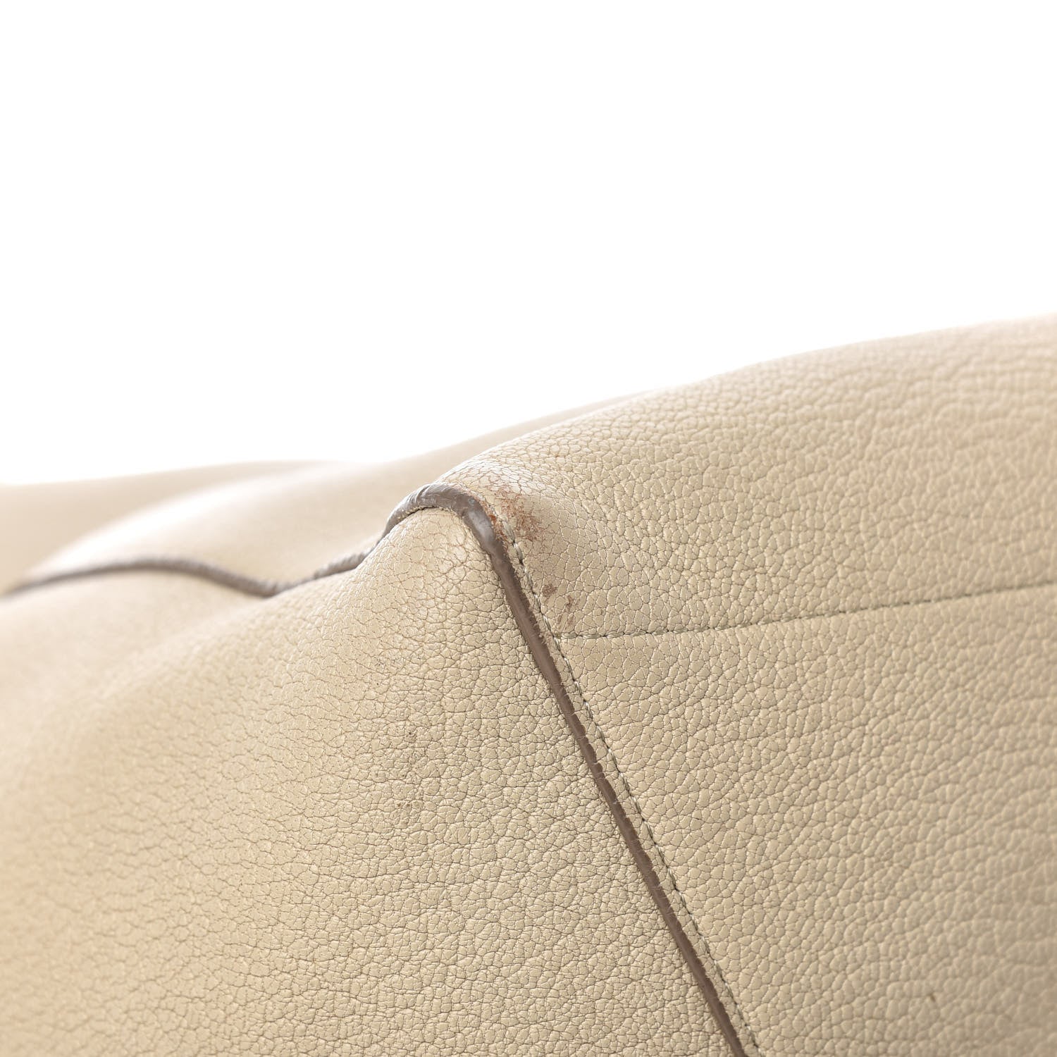 Celine Soft Grained Calfskin Sangle Bucket Bag Dune 13 of 17