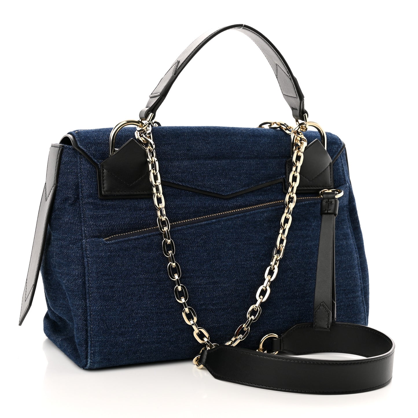 Denim Medium ID Flap Blue