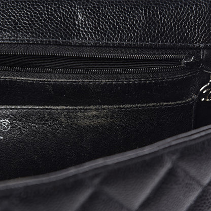 Chanel Caviar Jumbo Single Flap Black 7 of 15