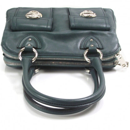 Marc Jacobs Leather Blake Tote Peacock Blue 5 of 10