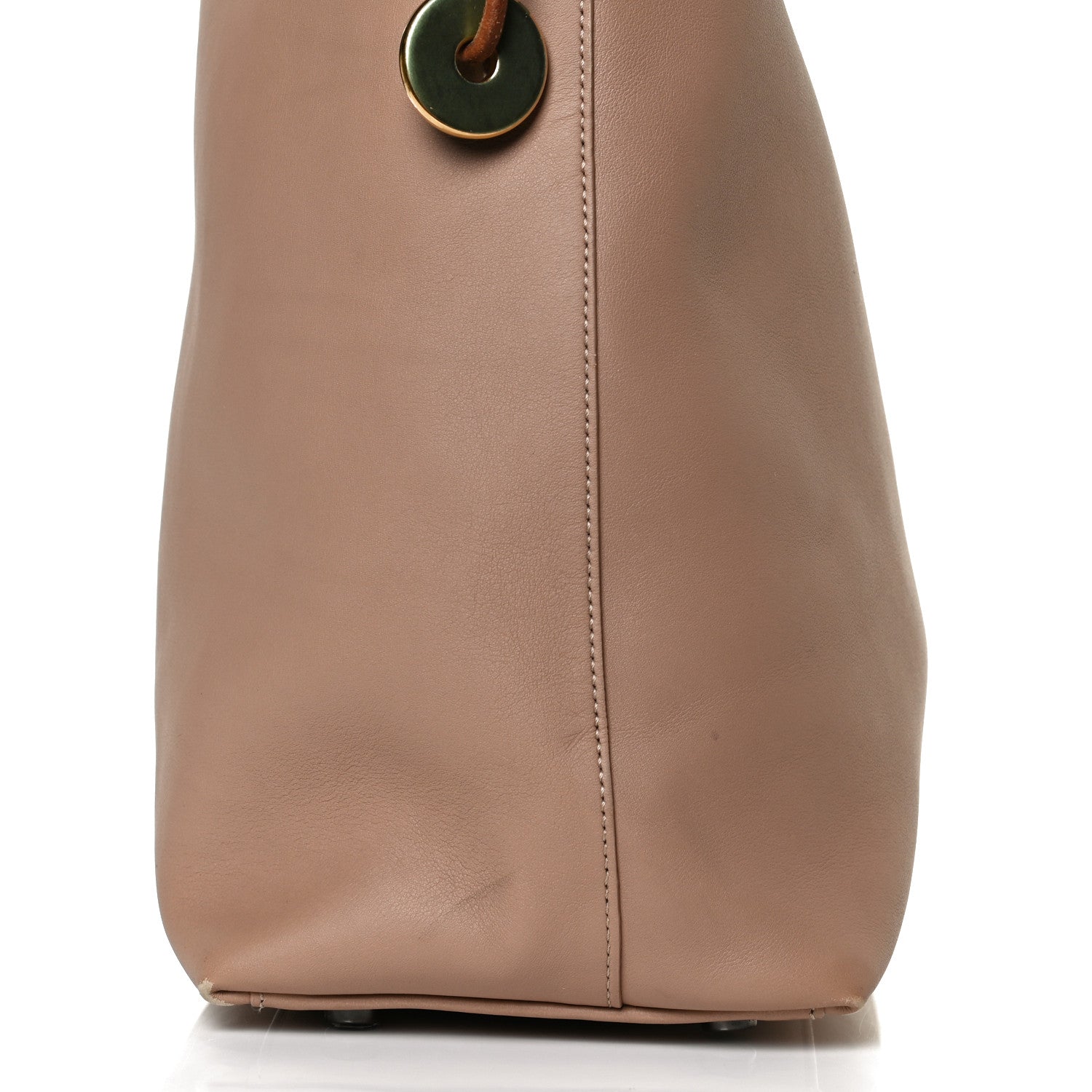 Tom Ford Calfskin Fisherman Hook Drawstring Hobo Bag Blush Nude 14 of 14