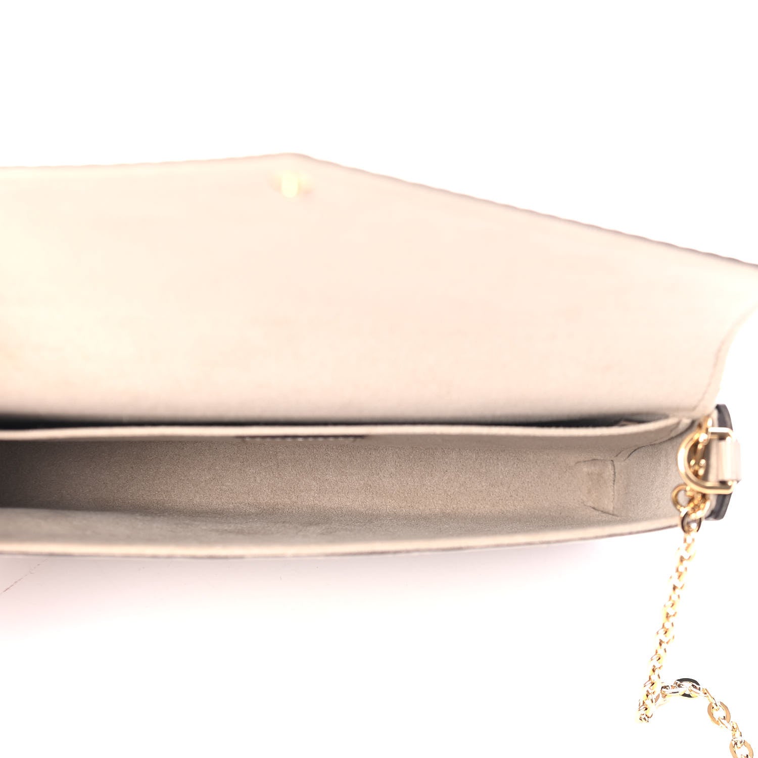 Louis Vuitton Epi Felicie Pochette Chain Wallet Galet 5 of 5