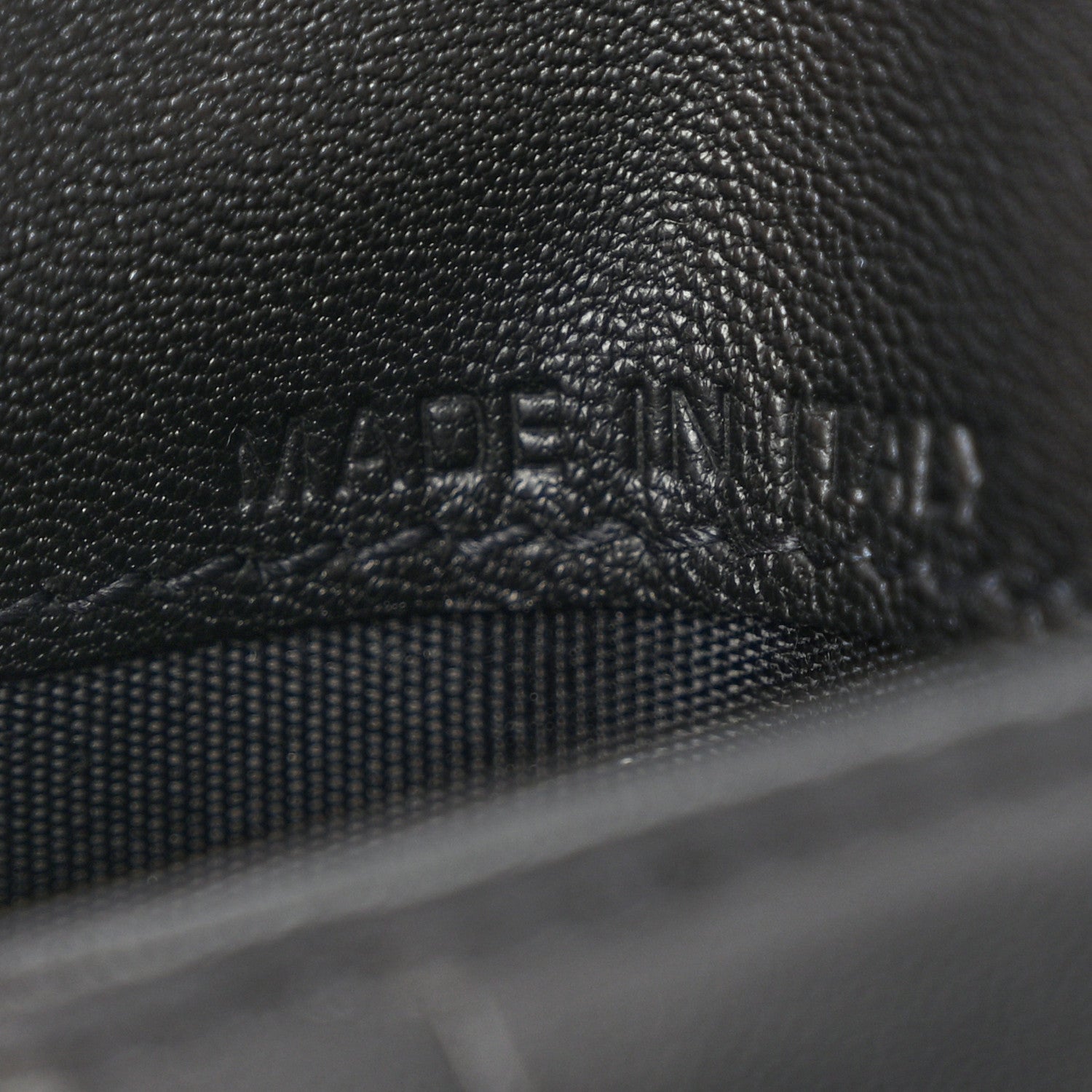 Christian Dior Calfskin Perforated Oblique Bi-Fold Do Galaxy Wallet Black 8 of 10