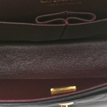 Chanel Lambskin Quilted Medium Double Flap Black 5 of 10
