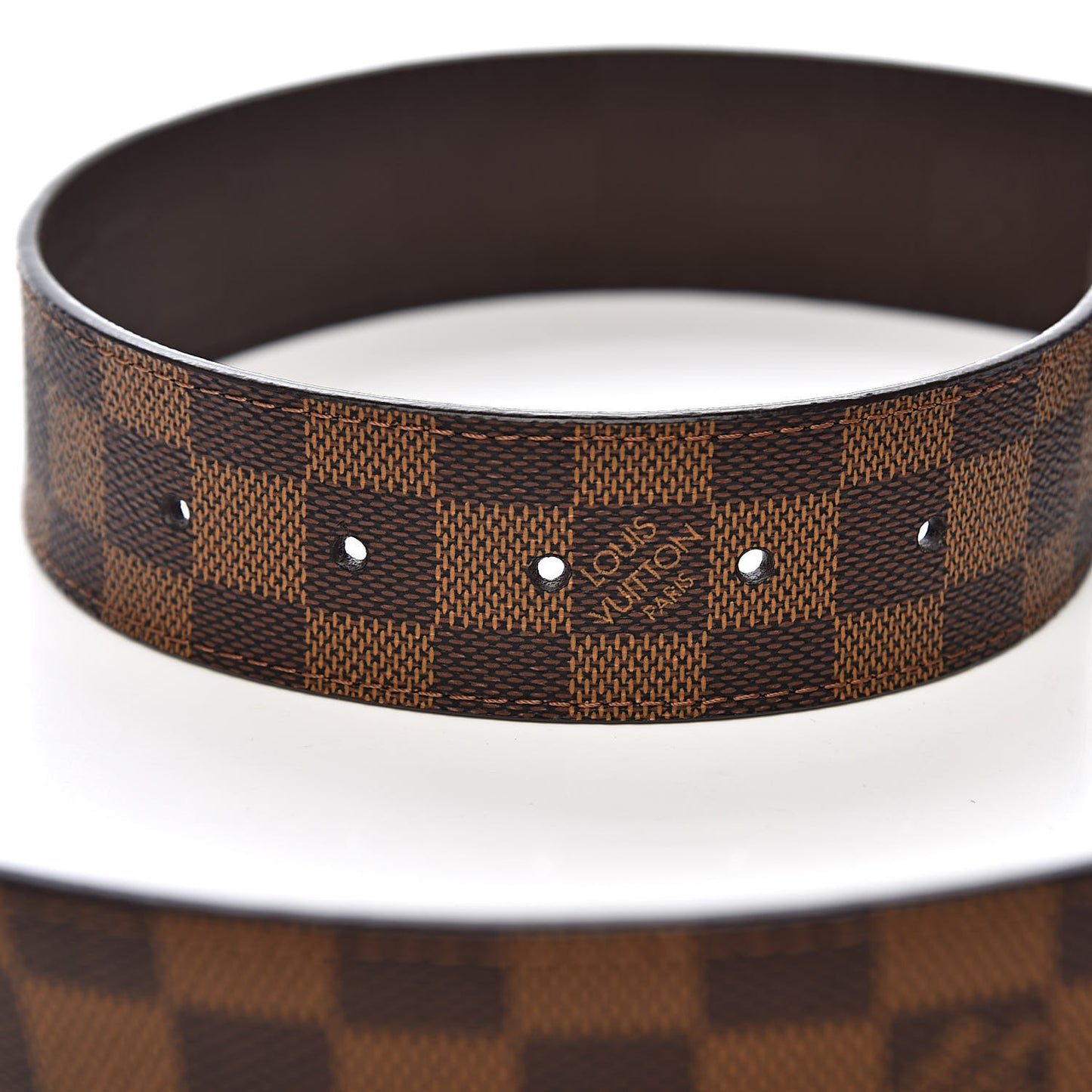 Damier Ebene 40mm Reversible Belt 95 38