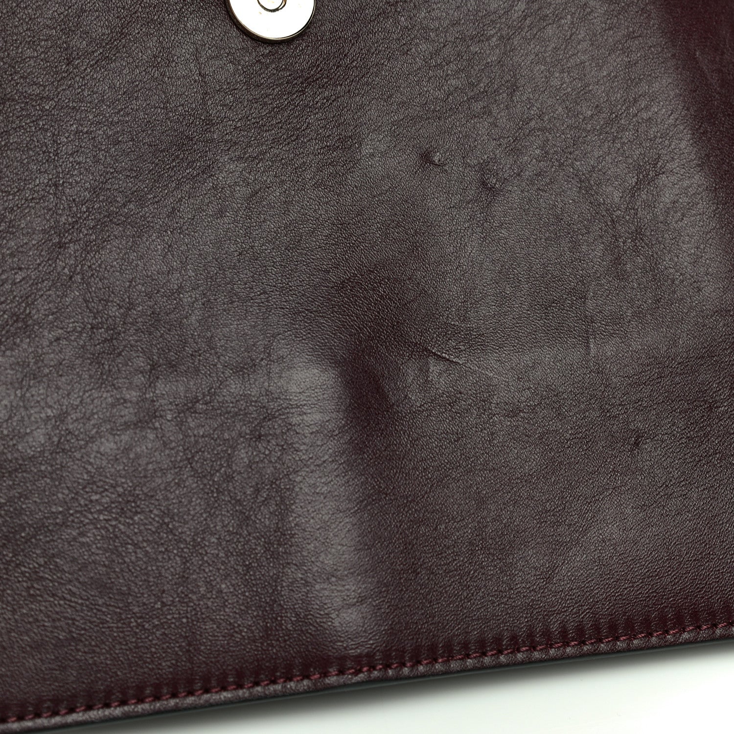 Chloe Calfskin Suede Medium Faye Shoulder Bag Intense Violine 18 of 21