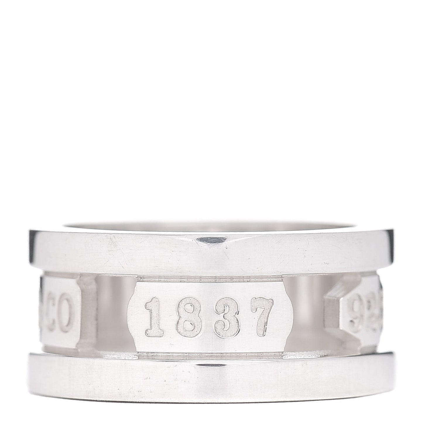 Sterling Silver 1837 Elements Ring 53 6.5