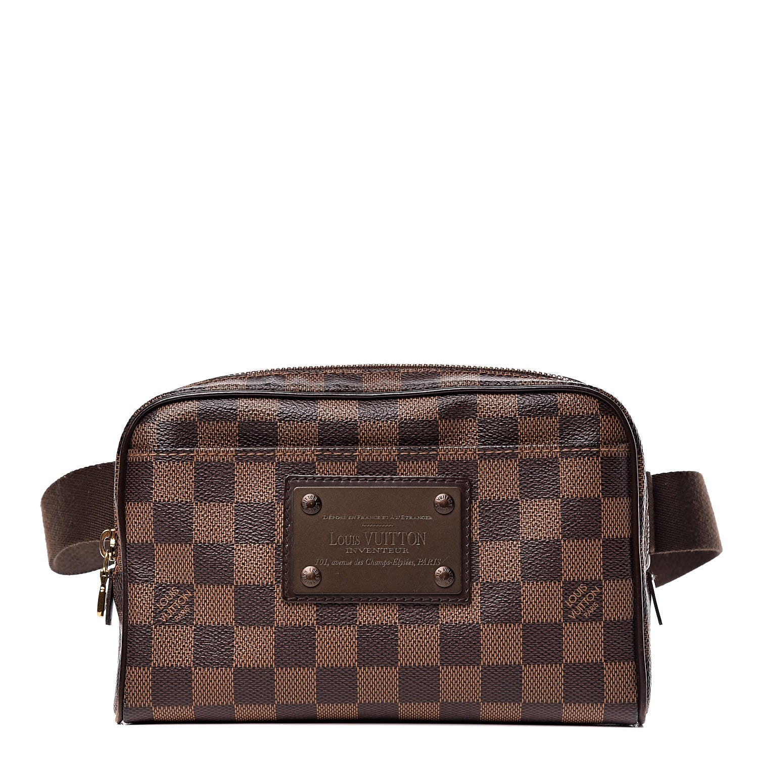 Louis Vuitton Damier Ebene Brooklyn Bum Bag 1 of 8