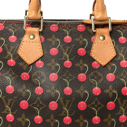 Louis Vuitton Monogram Cerises Speedy 25 8 of 10