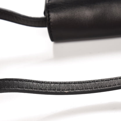 Celine Natural Calfskin Biker Evening Clutch on Strap Black 7 of 9