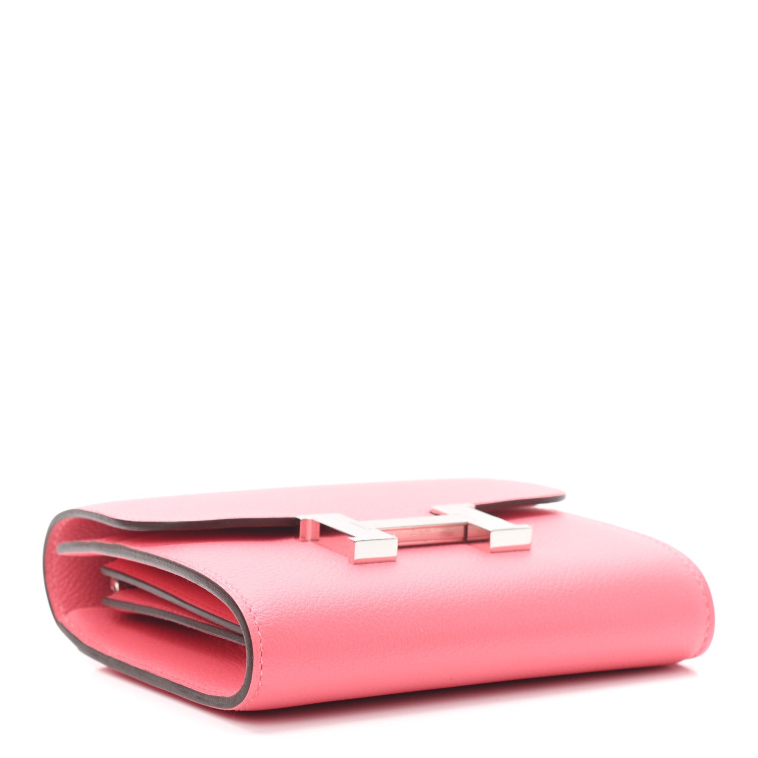 Hermes Evercolor Constance Short Wallet Rose Azalee 4 of 6