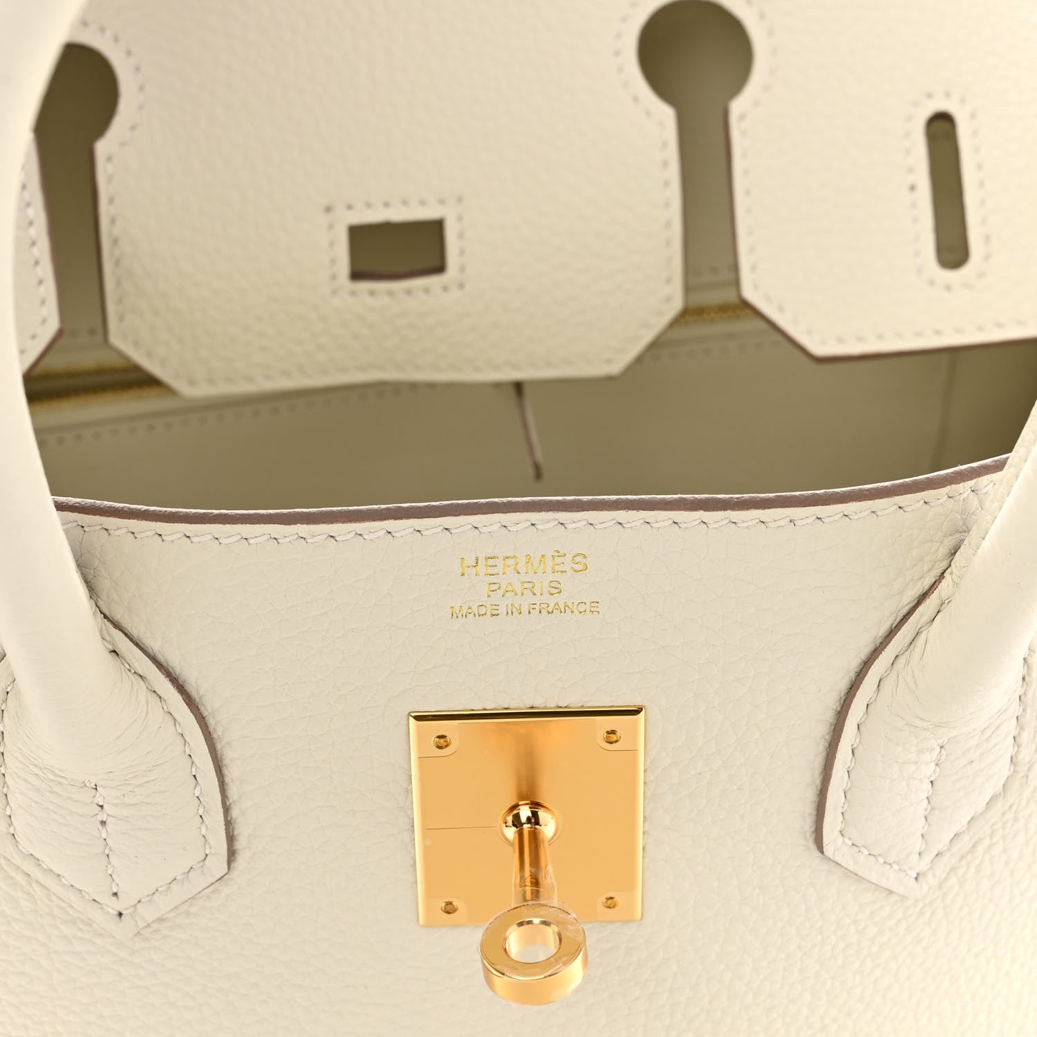 Hermes Togo Birkin 30 Mushroom 6 of 10