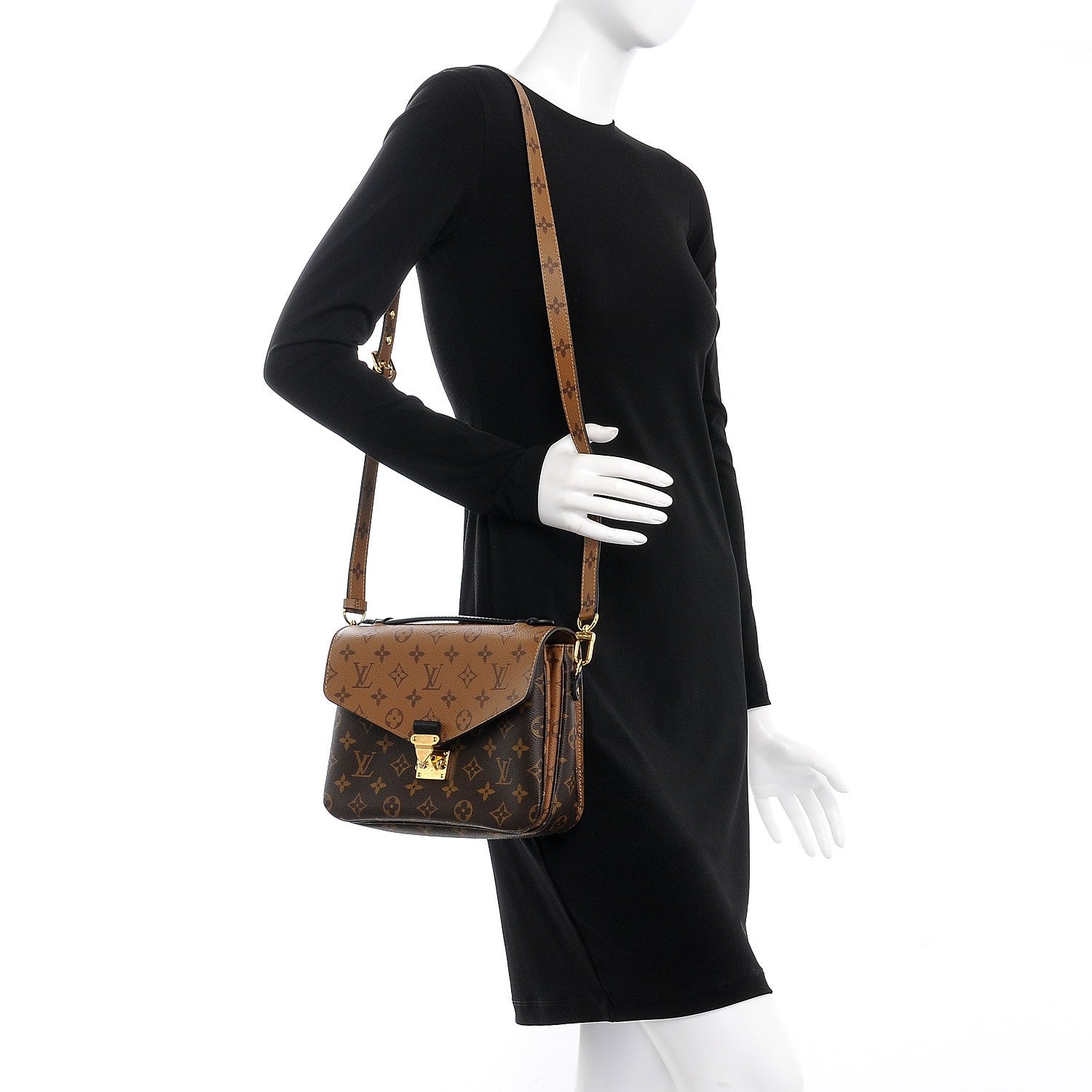 Louis Vuitton Reverse Monogram Pochette Metis 2 of 9