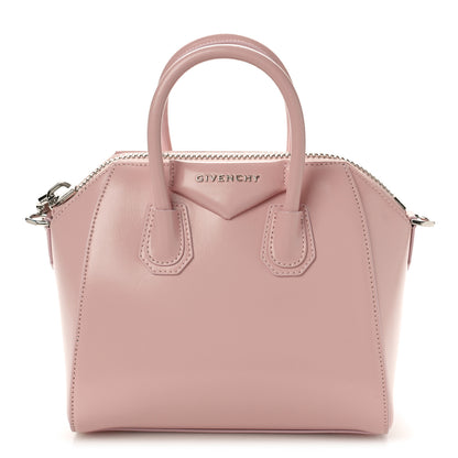 Givenchy Shiny Lord Calfskin Mini Antigona Blush Pink 1 of 8