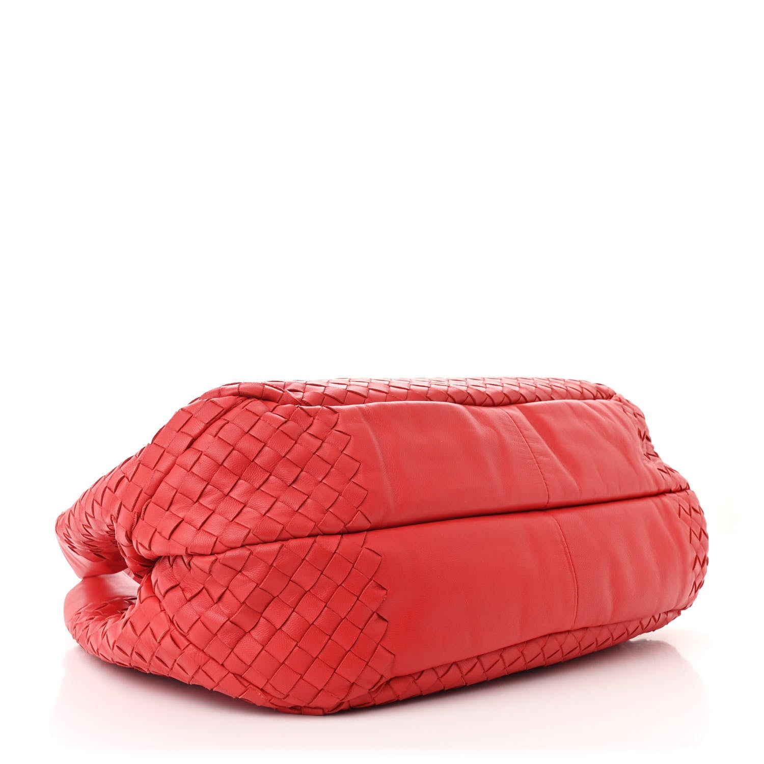 Bottega Veneta Nappa Intrecciato Medium Campana Hobo Red 4 of 10