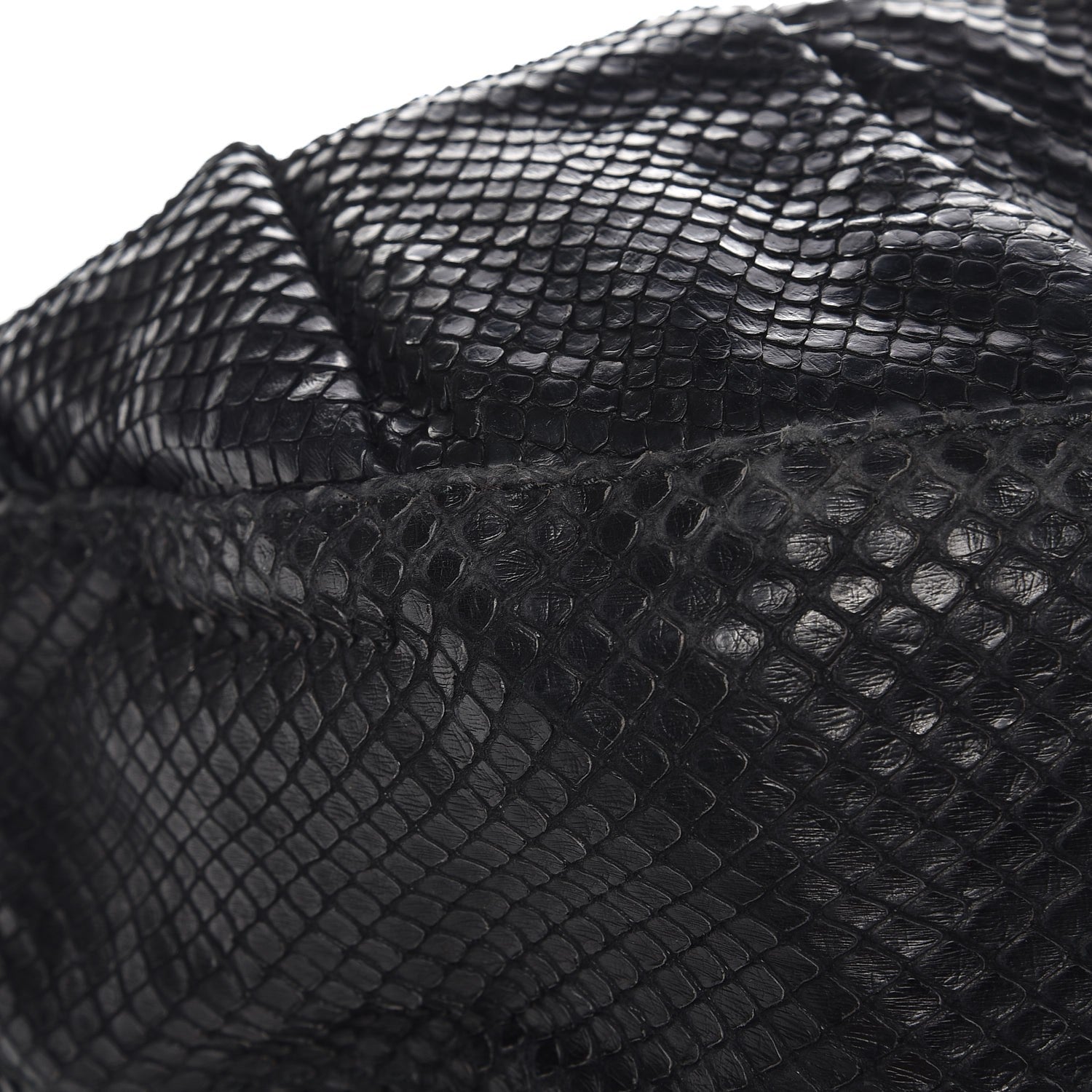 Gucci Python Icon Bit Shoulder Bag Black 10 of 14
