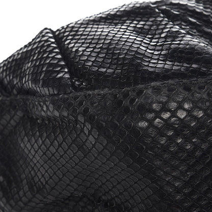 Gucci Python Icon Bit Shoulder Bag Black 10 of 14