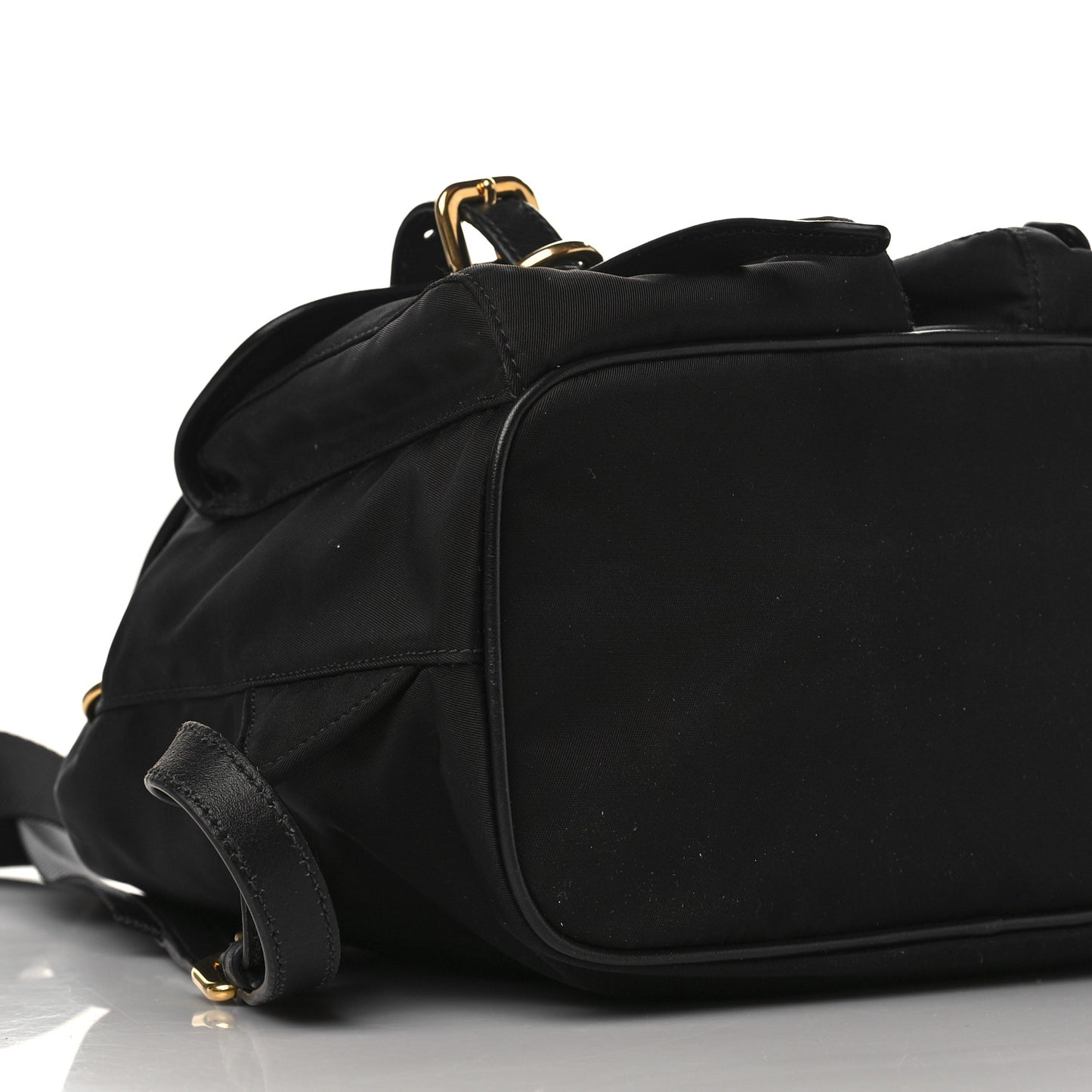 Tessuto Nylon Vitello Backpack Black