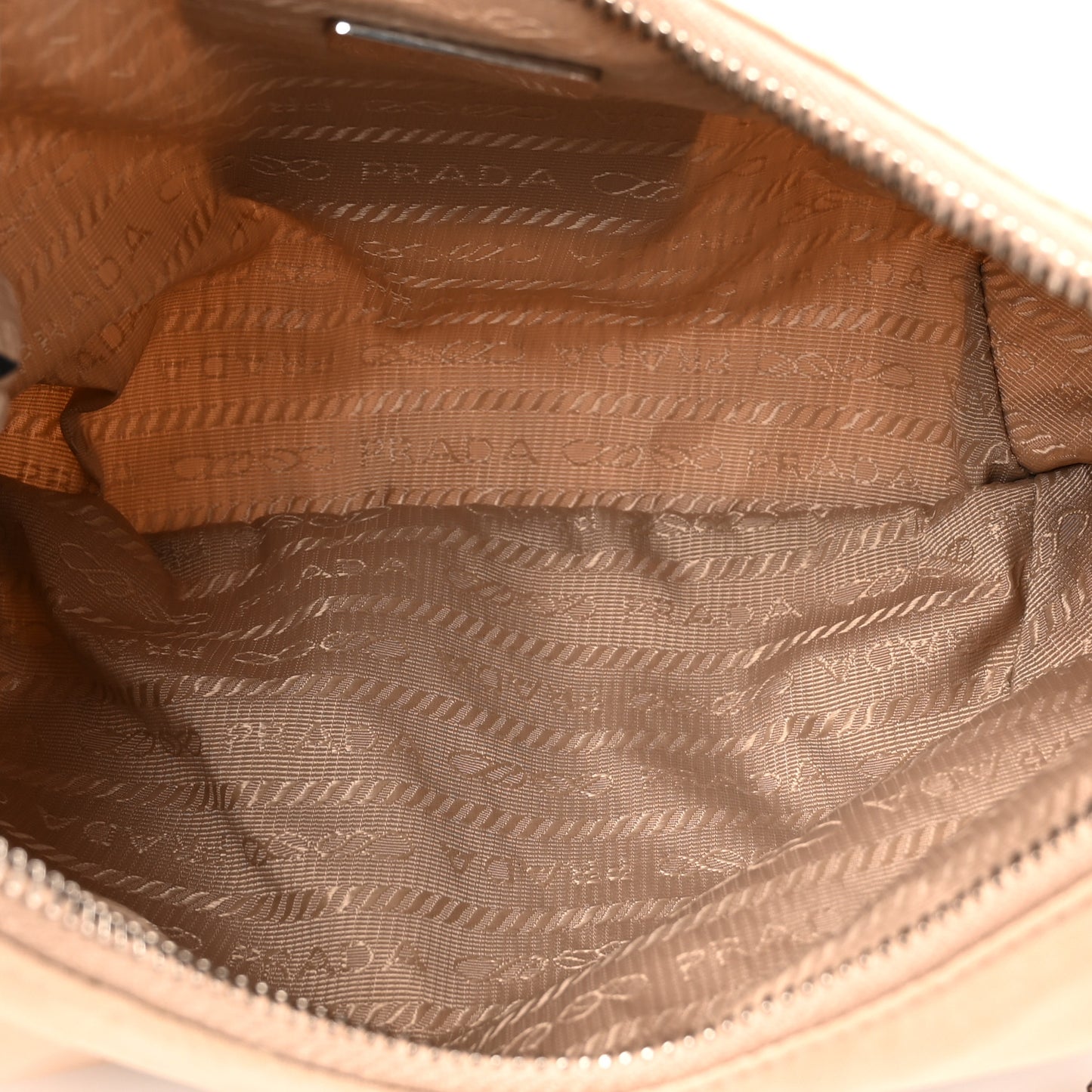 Tessuto Nylon Saffiano Re-Edition 2006 Shoulder Bag Cammeo