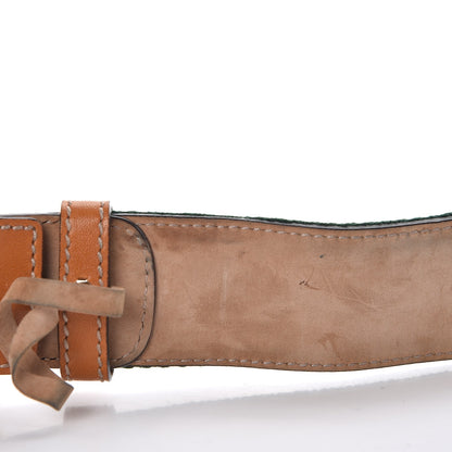 Gucci Calfskin Web Interlocking G Belt 85 34 8 of 8